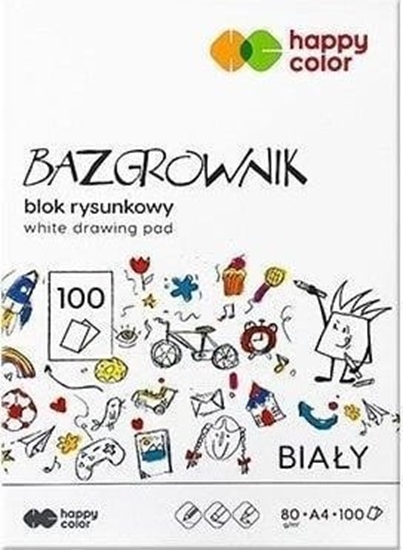 Изображение Happy Color BLOK RYSUNKOWY BAZGROWNIK A4/100