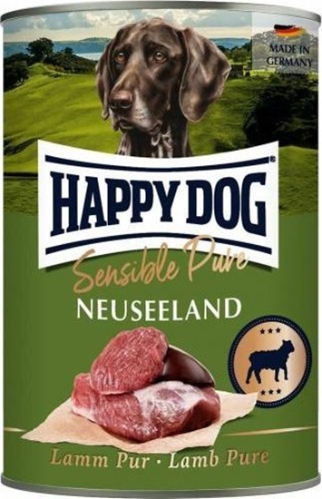 Picture of Happy Dog PUSZKA dla psa - Nowa Zelandia (Jagnicina) 400g