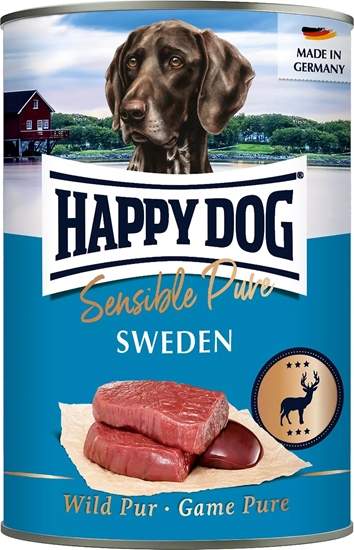 Picture of Happy Dog PUSZKA dla psa - Sweden (dziczyzna) 400g