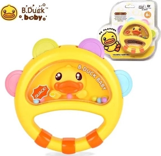 Picture of HarperCollins Publishers B.Duck Colorful Rattles Hand Bell