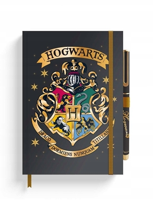 Attēls no Harry Potter - Notatnik / Notes A5 z dugopisem Hogwarts
