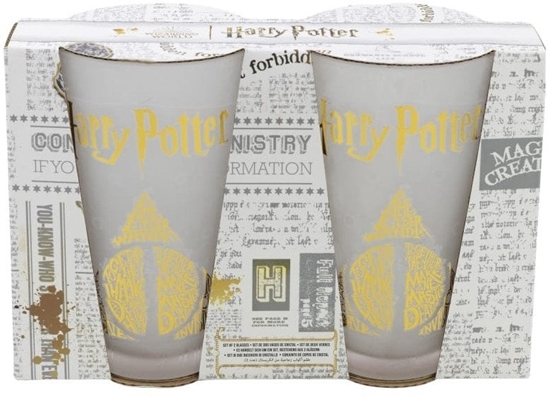 Изображение Harry Potter - Zestaw dwóch szklanek w ozdobnym pudeku z kolekcji Golden Magic 490 ml