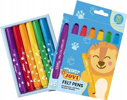 Attēls no Harrows Flamastry My First 6 kolorów JOVI