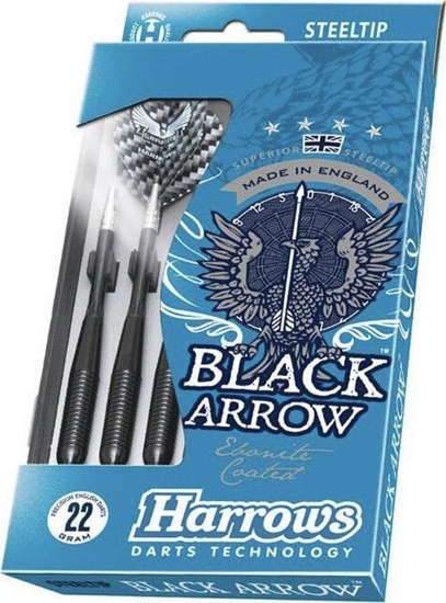 Изображение Harrows Rzutki Harrows BLACK ARROW Steeltip 21 gr