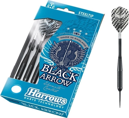 Изображение Harrows Rzutki Harrows Black Arrow Steeltip 22 gr