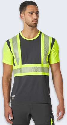 Изображение Helly Hansen T-shirt with reflective elements HELLY HANSEN ICU, yellow/black L