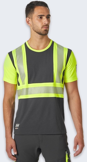 Изображение Helly Hansen T-shirt with reflective elements HELLY HANSEN ICU, yellow/black L