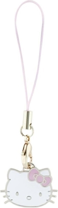 Picture of Hello Kitty zawieszka HKCPMKHP Phone      Strap róowy/pink Charm Kitty Head