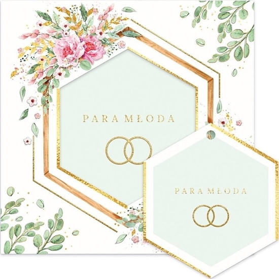 Изображение HENRY Karnet KW ¶lub eukaliptus z kwiatami