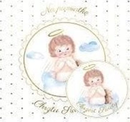 Attēls no HENRY Karnet KW Chrzest Anioek z misiem