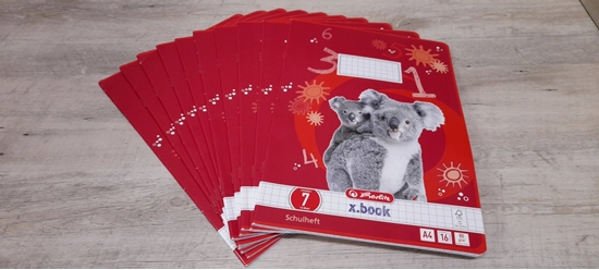 Picture of Herlitz Herlitz Hefte A4 16 Bl. Lineatur 07 FSC kariert