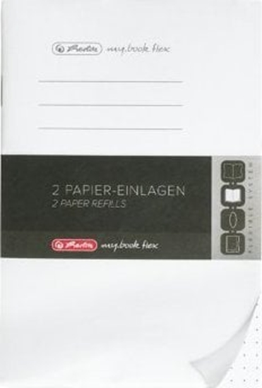 Picture of Herlitz Herlitz Refill my.book flex A6 2x 40Bl. kariert FSC Mix