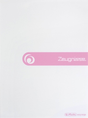 Picture of Herlitz Herlitz Sichtbuch "Zeugnisse"      weiß            20 Hüllen