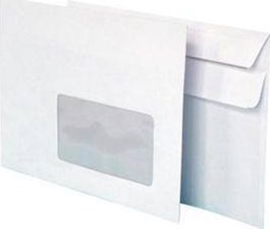 Picture of Herlitz Koperty DL hk (z paskiem) do eleganckiej korespondencji okno prawe biae 400 szt.