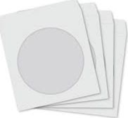 Attēls no Herlitz KOPERTY NA CD/DVD SK (SAMOKLEJCE) Z OKIENKIEM BIAE 1000 SZTUK