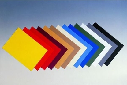 Picture of Herlitz OKADKI DO BINDOWNICY A4 SKÓROPODOBNE DELTA 100 SZT., BORDOWY