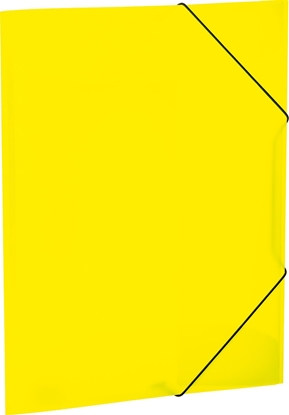 Picture of Herma HERMA Sammelmappe A4 neon gelb Polypropylen 3St.