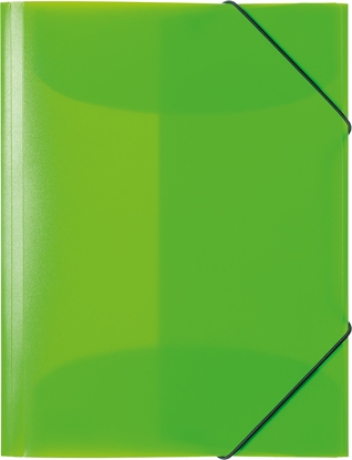 Picture of Herma HERMA Sammelmappe A4 neon grün Polypropylen 3St.