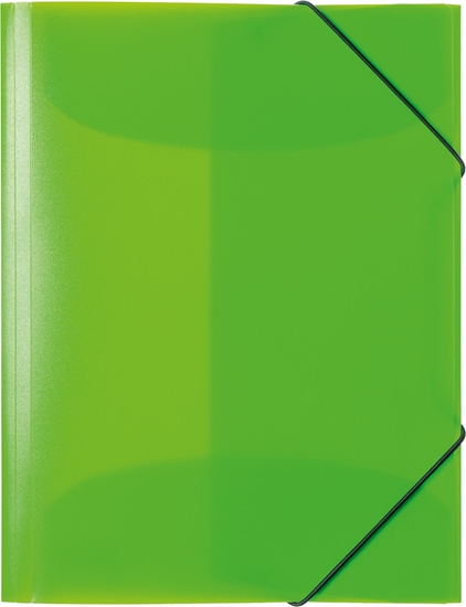 Picture of Herma HERMA Sammelmappe A4 neon grün Polypropylen 3St.