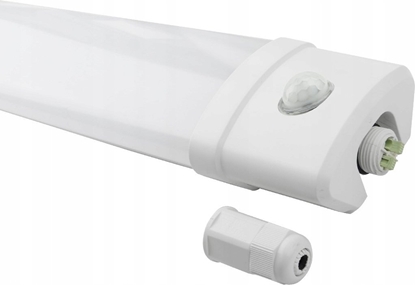 Picture of Hermetinis sviestuvas su judesio davikliu PIR, TRI-PROOF, 230Vac, 40W, 4800lm, 125cm, IP65, 4000K, LEDOM