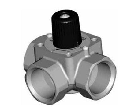 Attēls no Herz zawór mieszajcy trójdrony DN25 [op.1] KVS=10