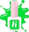 Изображение Hi Hybrid Hi Hybrid HEMA Free Lakier hybrydowy Neon #277 Poison Green 5ml