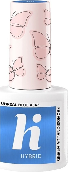 Picture of Hi Hybrid Hi Hybrid Lakier hybrydowy Butterfly #343 Unreal Blue 5ml