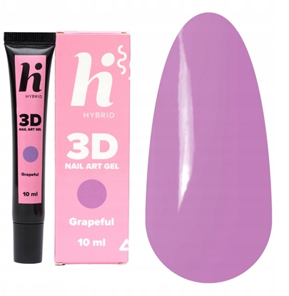 Изображение HI HYBRID Nail Art el do zdobie 3D Grapeful 10 ml