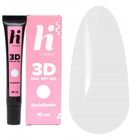 Изображение HI HYBRID Nail Art el do zdobie 3D Invisibabe 10 ml