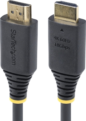 Attēls no HIGH SPEED HDMI CABLE 30CM HDMI/CORD/4K 60HZ/HDR10/ARC
