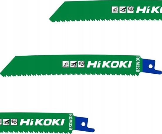 Изображение HIKOKI SABRE SAW BLADE RCM32B CURVED 150 10/14TPI 150mm /5pcs.