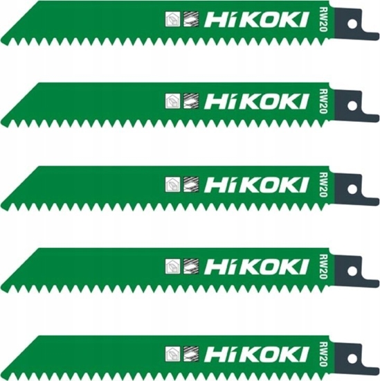 Изображение HIKOKI SAW BLADE FOR SABRE SAWS RW20/S828D 150mm /5pcs.