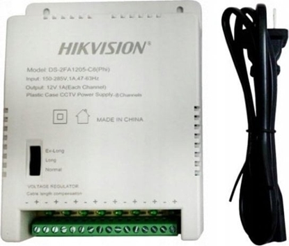 Изображение Hikvision Zasilacz 12V/1A DS-2FA1205-C8(EUR)