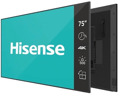Picture of Hisense 75 Zoll 4K UHD IPS Digital Signage Display - 24/7 Operation
