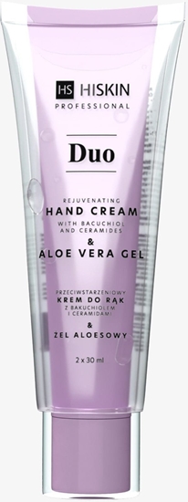 Picture of HISKIN DUO Przeciwstarzeniowy krem do rk z bakuchiolem i ceramidami 2 x 30 ml