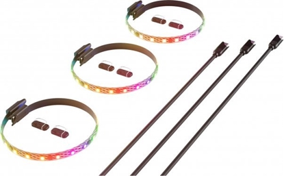 Picture of Hyte HYTE LS10 qRGB LED Strip 3-pack, LED strips
