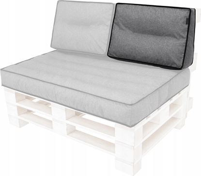 Изображение Hobbygarden 60x40 PODUSZKA TOMEK GRAFIT EKOLEN