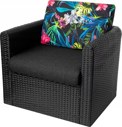 Изображение Hobbygarden R3 PODUSZKA NEL CZARNY + KOLOROWE LICIE