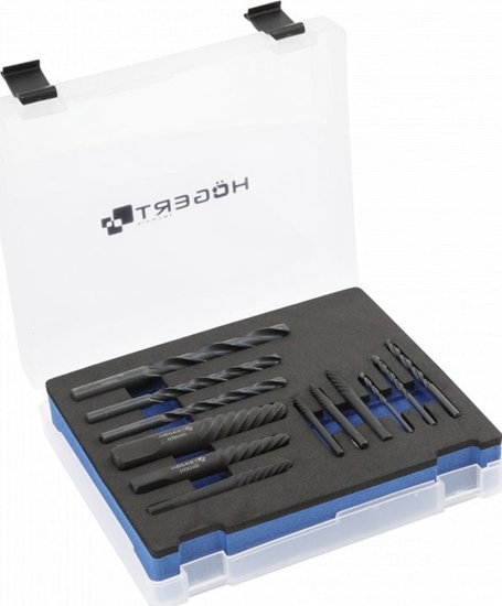 Picture of Högert Technik HOGERT SCREW DRILLS WITH DRILLS 12 pcs.