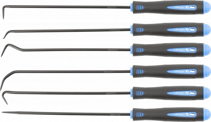 Attēls no Högert Technik HOGERT ZESTAW DUGICH HACZYKÓW 6szt.