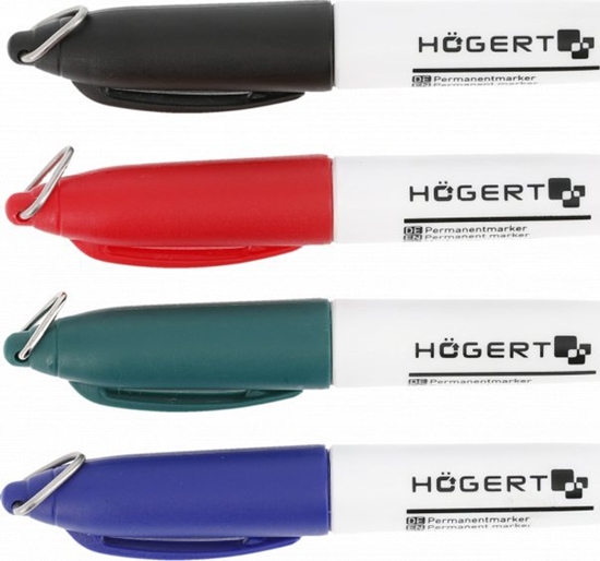 Изображение Högert Technik Marker permanentny, mix kolorów, 80 szt. HT3B774