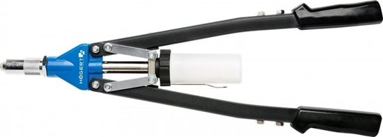 Picture of Högert Technik Nitownica dwurczna duga 530 mm, 5 wymiennych gowic, maks. 6.4 mm HT2C156