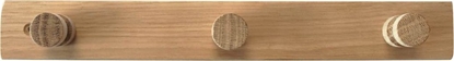 Picture of Home It Home>it® knagerække 3 knage 30×7×4 cm egetræ natur