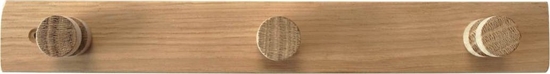 Picture of Home It Home>it® knagerække 3 knage 30×7×4 cm egetræ natur
