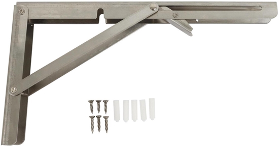 Picture of Home It Home>it® sammenklaplig hyldeknægt 300 x 170 mm 150 kg rustfrit Stål