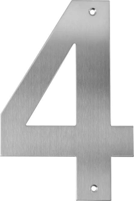 Picture of Home It Husnummer 4 rustfrit stål