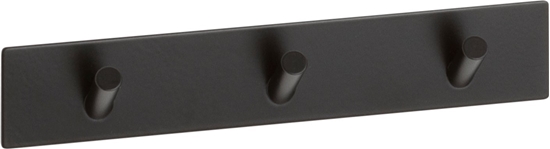 Picture of Home It Selvklæbende knagerække m. 3 kroge - Matsort