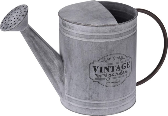 Picture of Home Styling Collection Konewka metalowa, dekoracyjna ozdobna ogrodowa osonka doniczka wazon