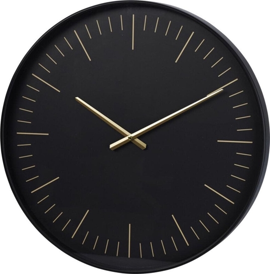 Picture of Home Styling Collection Zegar cienny nowoczesny, zote wskazówki, Ø 50,7 cm