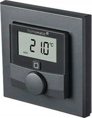Picture of HomeMatic IP Homematic IP wall thermostat with humidity sensor (HmIP-WTH-A) (anthracite)